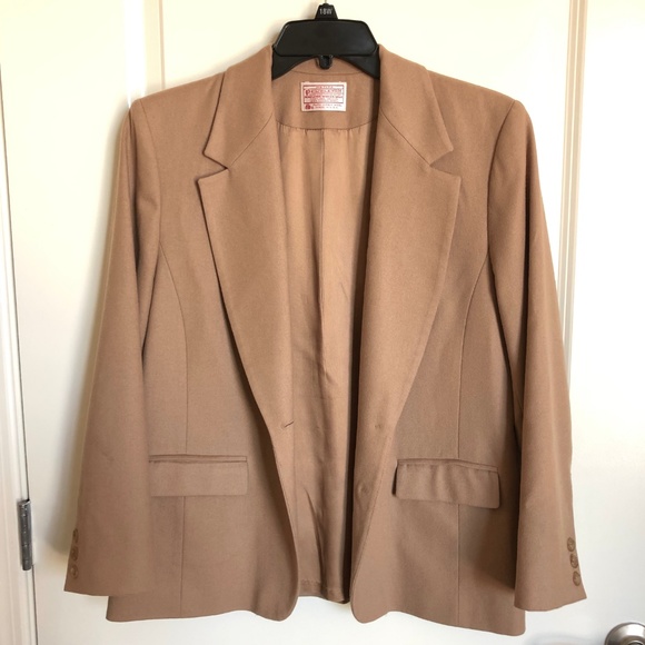 Pendleton Jackets & Blazers - Pendleton Tan Blazer - 100% Wool